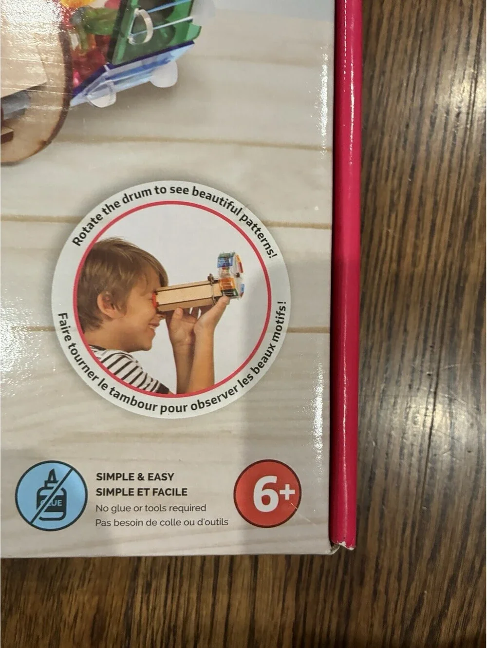 Smartivity DIY Kaleidoscope Wooden Building Kit- Brand New In Box/packaging